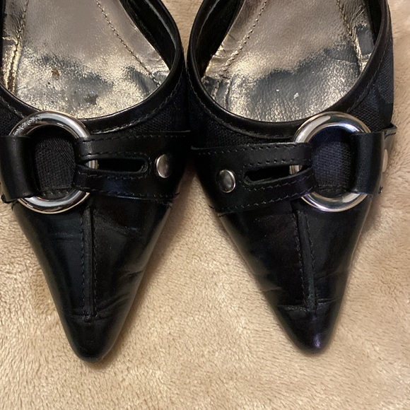 COACH Allison Black/BLK Heels - Picture 4 of 9